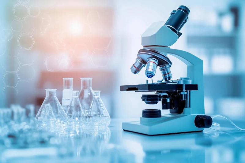 Scientific laboratory equipment and research environment