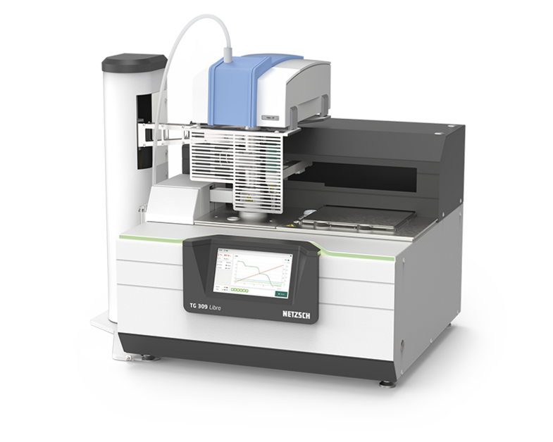Evolved Gas Analyzer (EGA, coupled to Thermal Analyzer)
